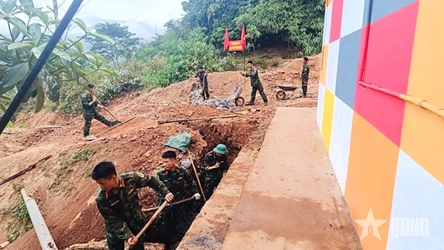 “New Year holiday” of soldiers from Regiment 82